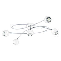 TAKLAMPA Locanda 2,8 W 66/70 cm  - vit/kromfärg, Klassisk, metall (66/70cm) - Eglo