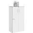 KOMMODE - Alufarben/Schwarz, Design, Holzwerkstoff/Kunststoff (60/115,2/33,6cm) - Carryhome KOMMODE - Alufarben/Schwarz, Design, Holzwerkstoff/Kunststoff (60/115,2/33,6cm) - Carryhome