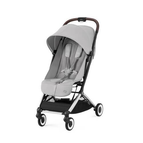 BUGGY Orfeo  - Silberfarben/Hellgrau, Basics, Kunststoff/Textil (77/52/102cm) - cybex GOLD