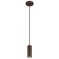 HÄNGELEUCHTE 10/120 cm    - Bronzefarben, Design, Metall (10/120cm) - Globo