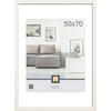 BILDERRAHMEN - Weiß, Basics, Glas/Kunststoff (53/73/1,5cm)