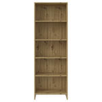 REGAL Eiche Artisan  - Eiche Artisan, Design, Holzwerkstoff (60/175/24cm) - Carryhome