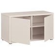 GARDEROBENBANK - Sandfarben/Grau, MODERN, Kunststoff (74,5/41,5/34,9cm) - Carryhome