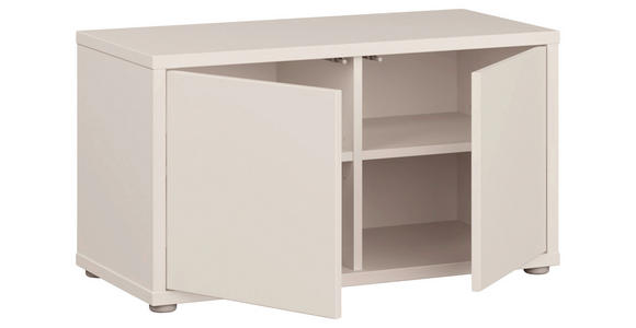 GARDEROBENBANK - Sandfarben/Grau, MODERN, Kunststoff (74,5/41,5/34,9cm) - Carryhome