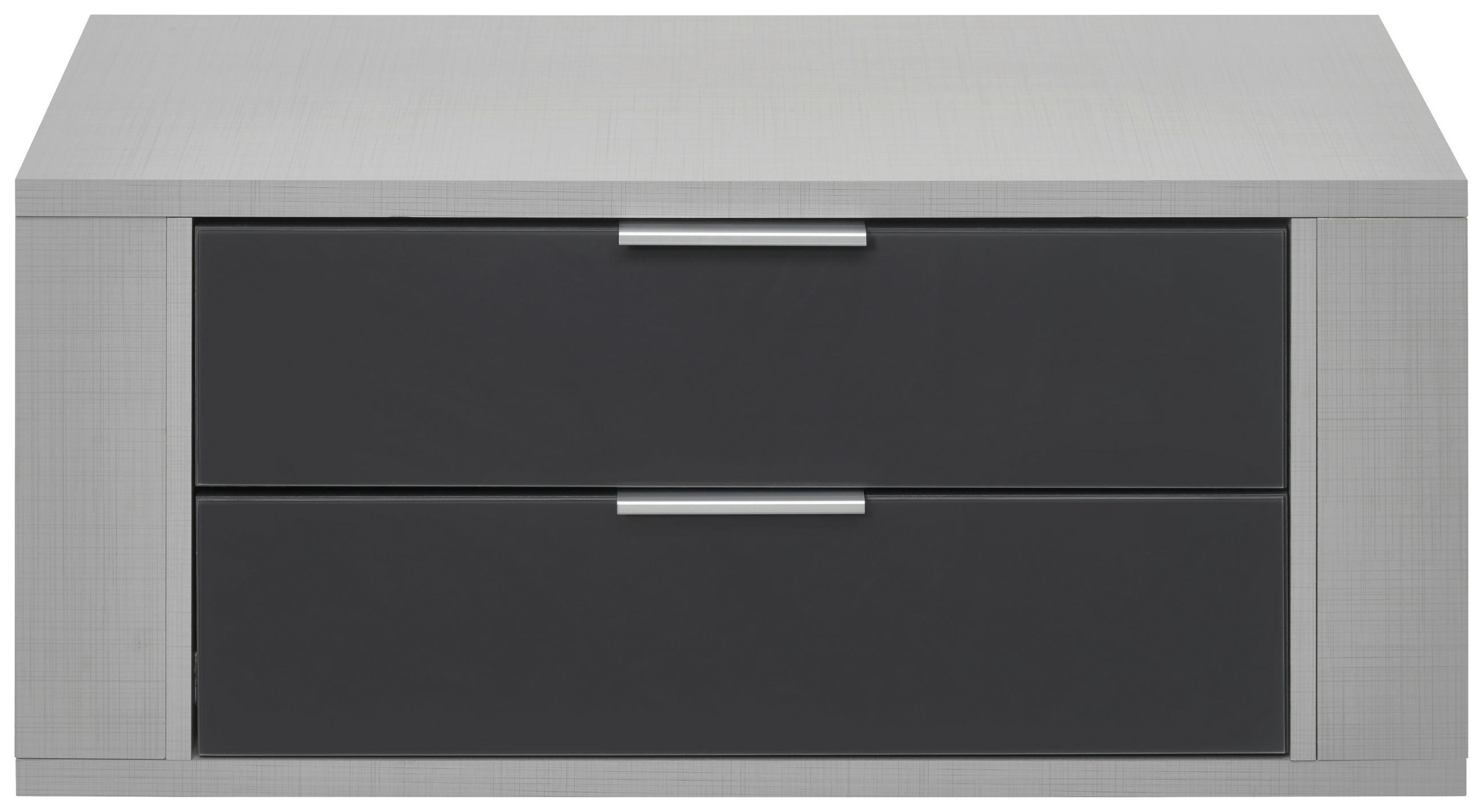 Schubkasteneinsatz B: 87 Cm, Grau, Mit 2 Laden