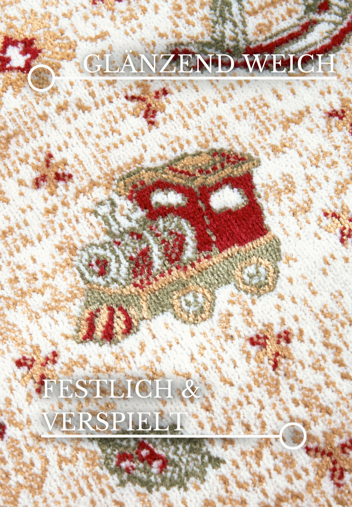 VINTAGE-TEPPICH 50/80 cm Toy's Delight Nostalgic Shine Weihnachten  - Multicolor, Design, Kunststoff/Textil (50/80cm) - Villeroy & Boch