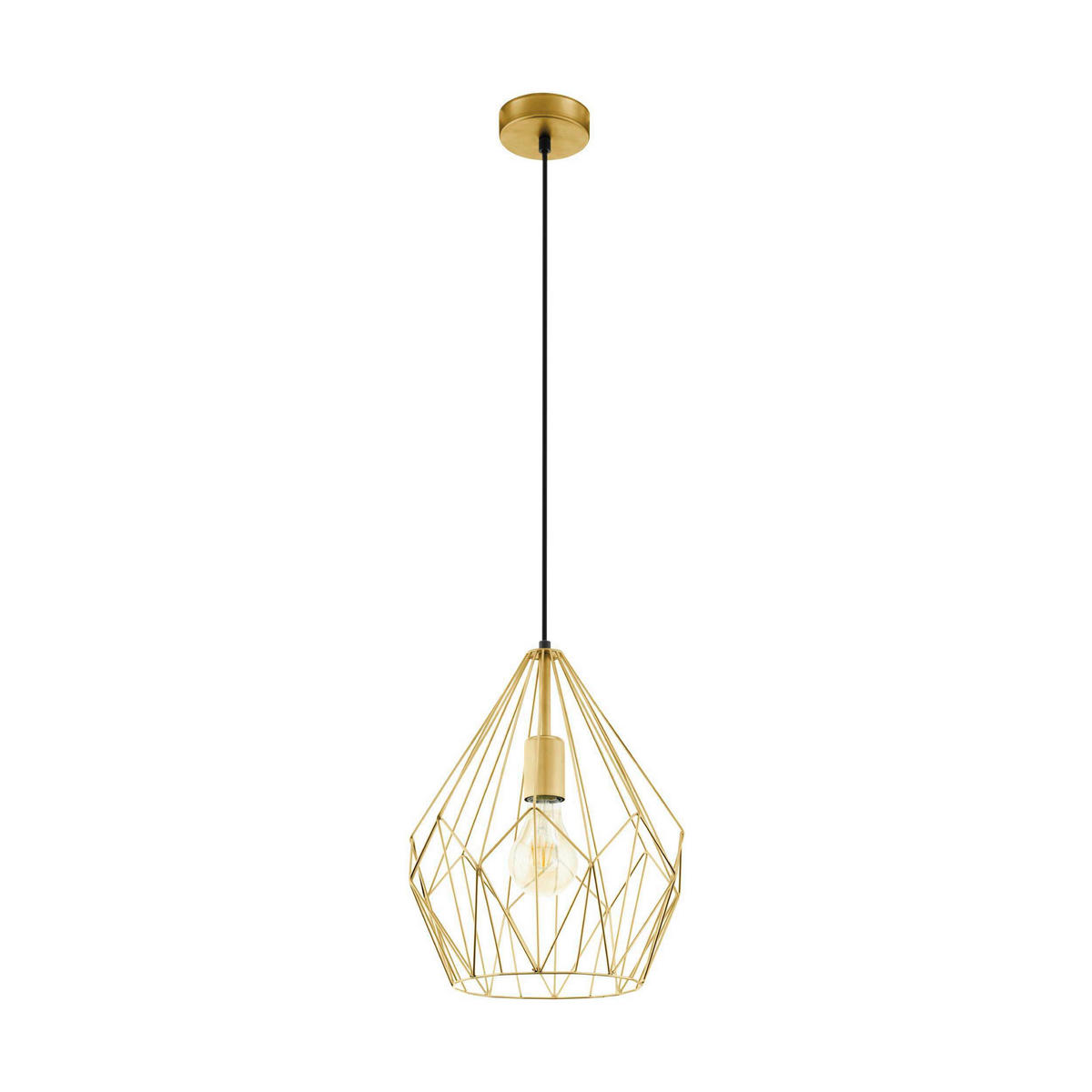 LUSTRĂ 31/110 cm  - auriu, Basics, metal (31/110cm)