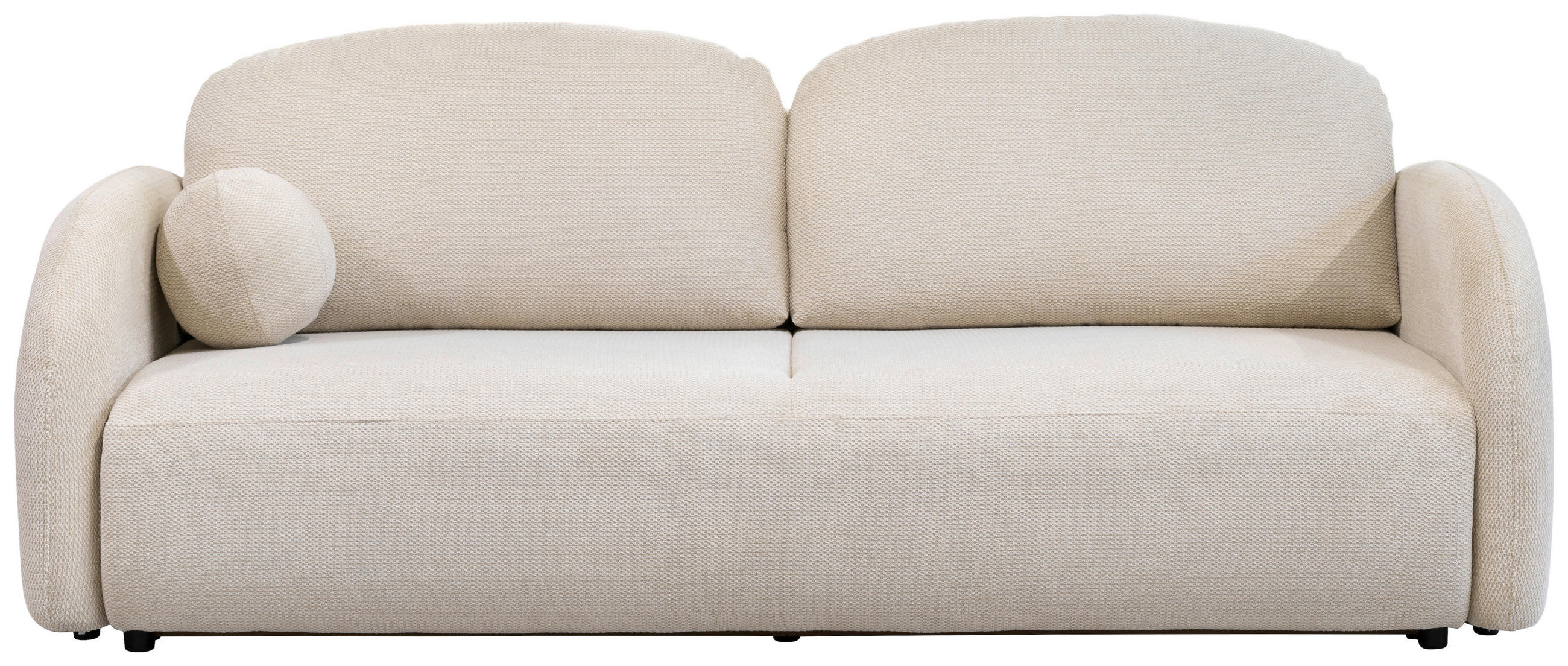 Schlafsofa Roma Beige, B: 230 cm