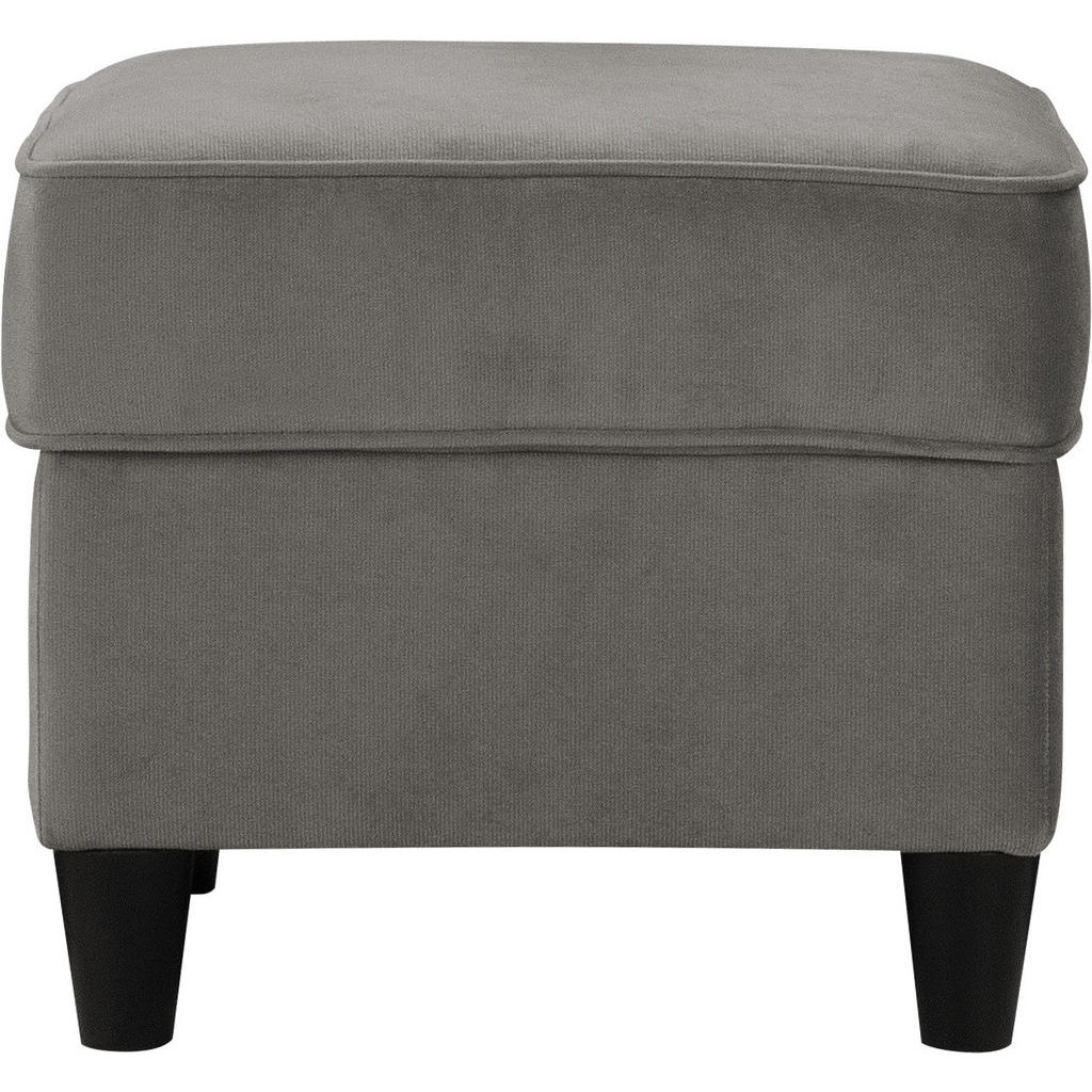 Thumbnail - Mid.you Hocker, Grau, Textil, quadratisch, 52x45x52 cm, Made in EU, Stühle