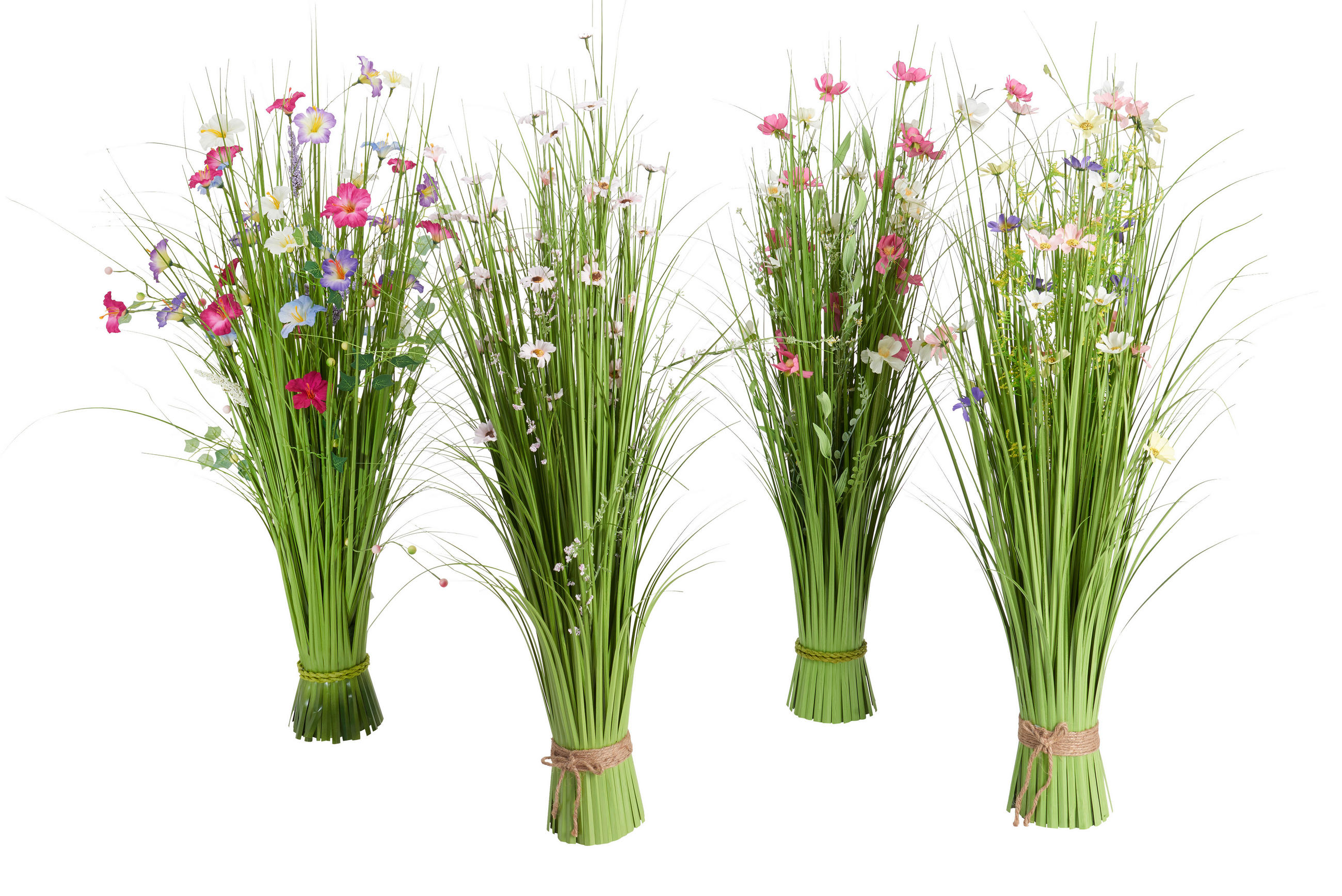 DEKORAČNÍ TRÁVA 100 cm - vícebarevná, Lifestyle, plast (100cm)