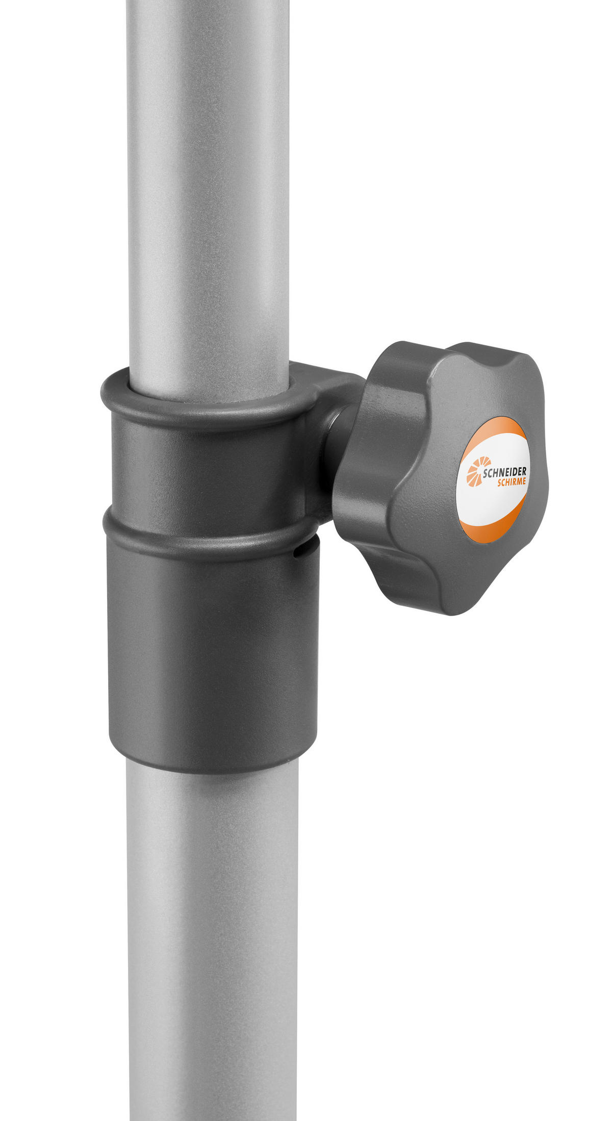 AMPELSCHIRM 190 cm Anthrazit  - Anthrazit, Basics, Textil/Metall (190/188/140cm) - Schneider
