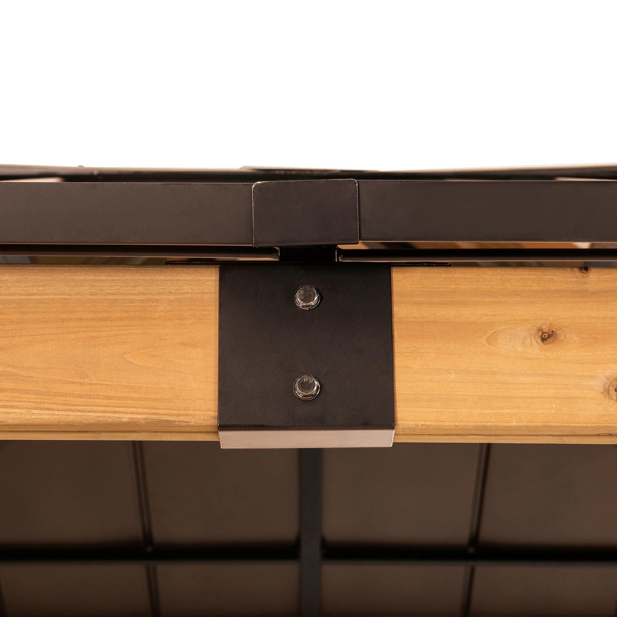 PAVILLON 273/274/273 cm  - Naturfarben/Braun, Basics, Holz/Kunststoff (273/274/273cm) - Modante