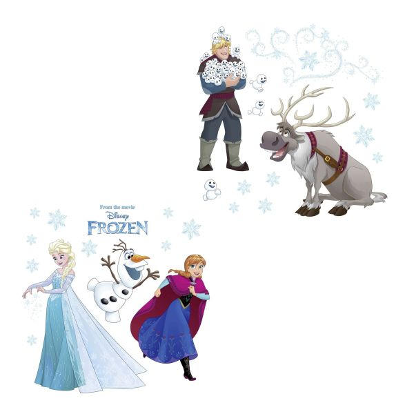 FENSTERBILD Frozen  - Multicolor, Basics, Kunststoff (31/31cm) - Disney