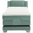 BOXSPRINGBETT 100/200 cm in Petrol - Silberfarben/Petrol, KONVENTIONELL, Kunststoff/Textil (100/200cm) - Esposa BOXSPRINGBETT 100/200 cm in Petrol - Silberfarben/Petrol, KONVENTIONELL, Kunststoff/Textil (100/200cm) - Esposa