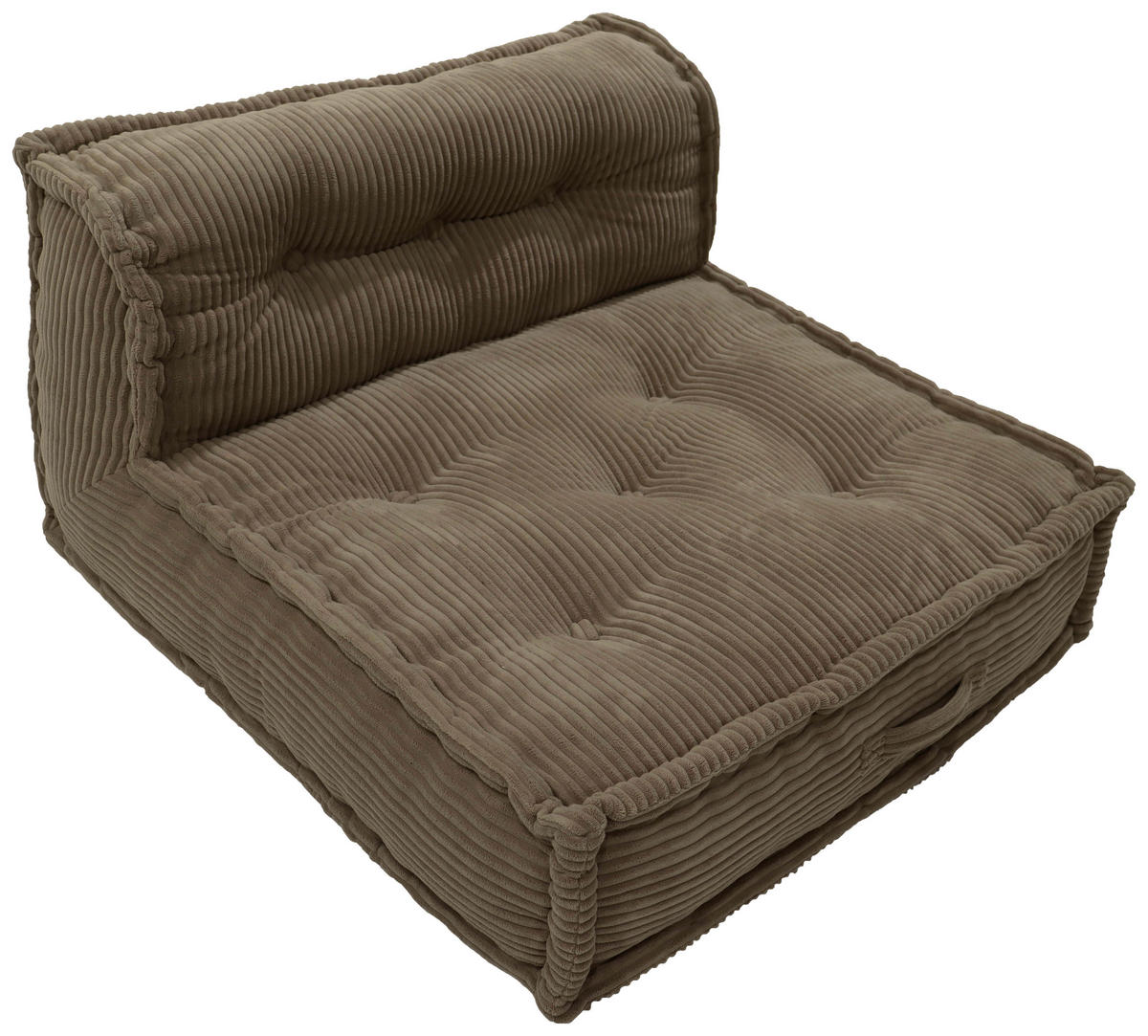 SOFAELEMENT FLEXI in Cord Beige  - Beige, Design, Textil (80/43/80cm) - P & B