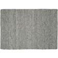 HANDWEBTEPPICH 200/300 cm Helsinki Graubraun  - Graubraun, Basics, Textil (200/300cm) - Linea Natura