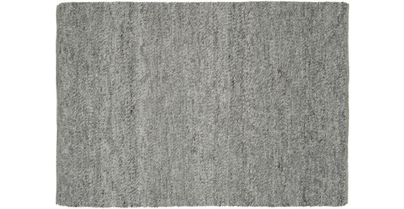 HANDWEBTEPPICH 200/300 cm Helsinki Graubraun  - Graubraun, Basics, Textil (200/300cm) - Linea Natura