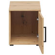 AUFSATZSCHRANK 30/35/40 cm  - Schwarz/Eiche Artisan, MODERN, Holzwerkstoff/Kunststoff (30/35/40cm) - Carryhome