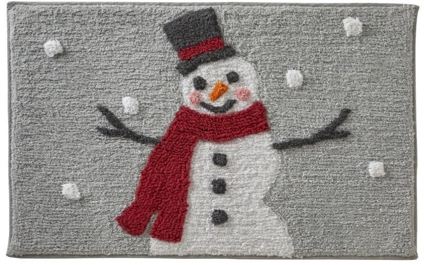 Covoraș De Baie  50/80 cm  gri   - gri, Basics, textil (50/80cm) - X-Mas