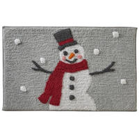 Covoraș De Baie  50/80 cm  gri   - gri, Basics, textil (50/80cm) - X-Mas