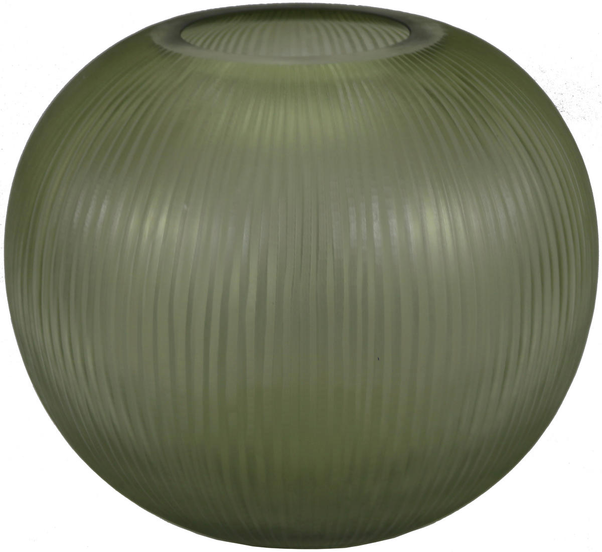 VAZA  34,5/29,5 cm    staklo  - zelena, Design, staklo (34,5/29,5cm) - Ambia Home