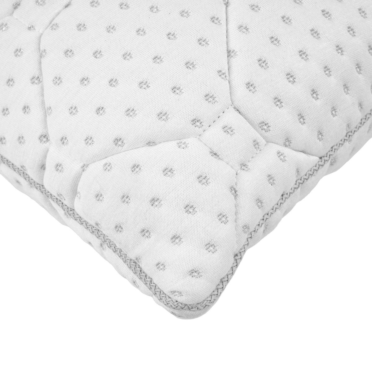 KOPFPOLSTER Viskoelastischer Kern  - Weiß, Design, Textil (80/15/40cm) - Carryhome