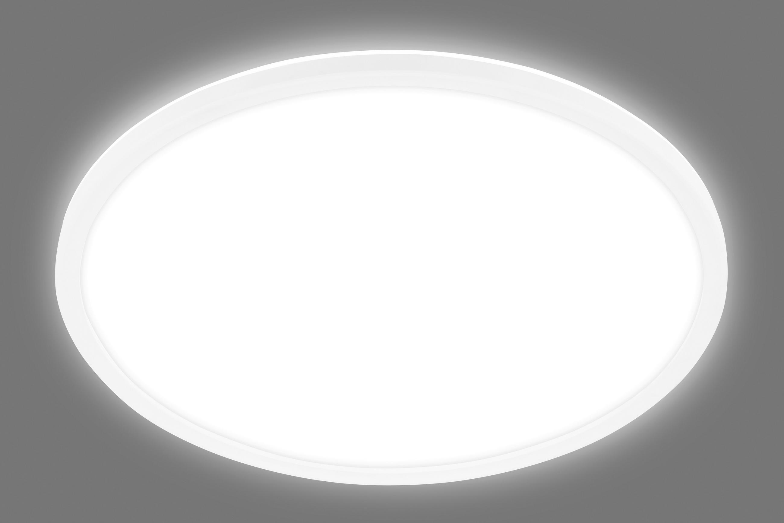 STROPNA KOPAL. LED-SVETILKA  MOVE      42/3 cm     4000 K - bela, Basics, umetna masa (42/3cm)