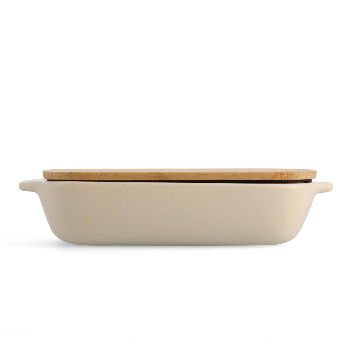 AUFLAUFFORM Keramik, Naturmaterialien Steingut  - Creme/Weiß, Basics, Naturmaterialien/Keramik (18.8cm) - Kitchenaid
