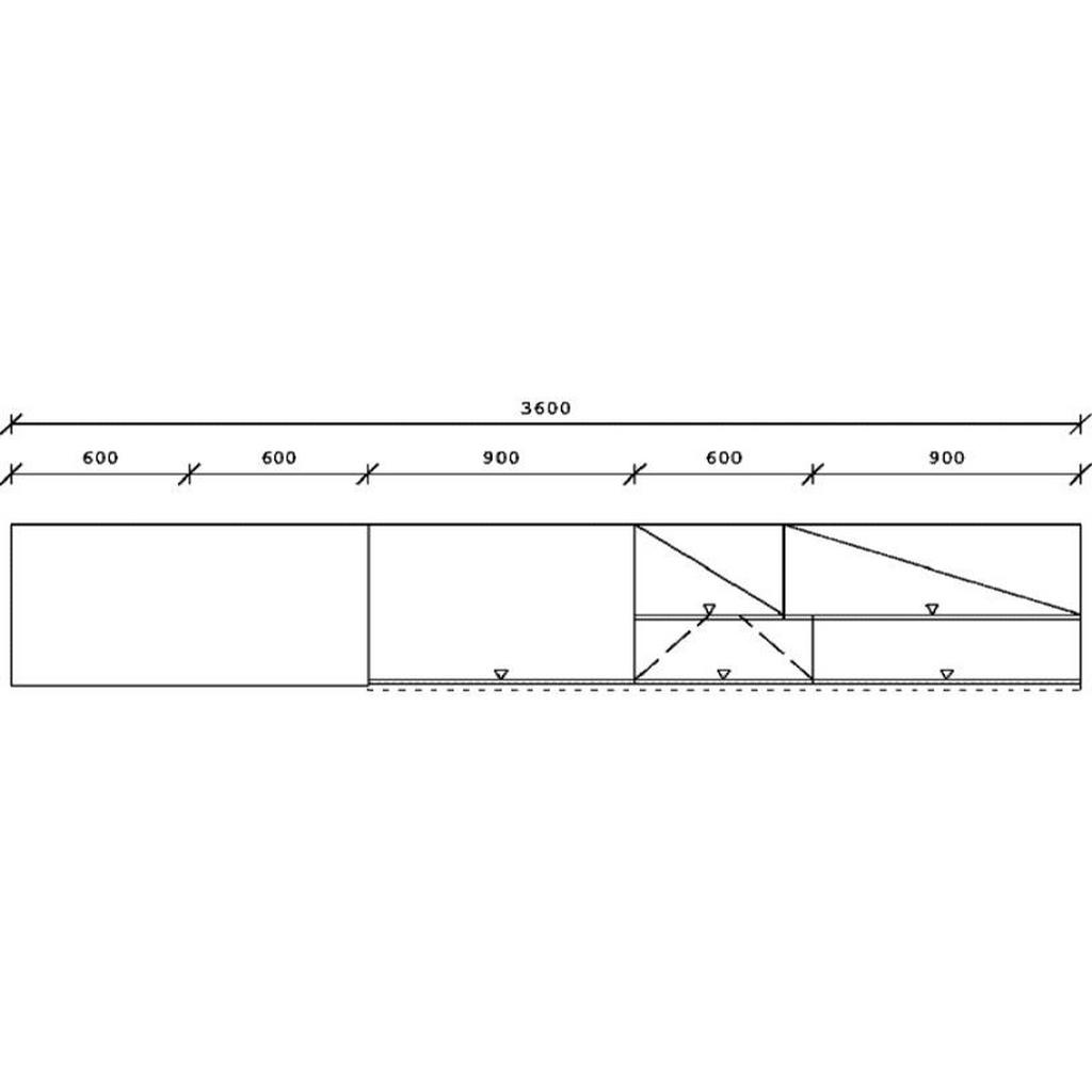 Thumbnail - Impuls Küchenleerblock Ip1200, Weiß, Hellgrau, Dunkelgrün, Metall, 1 Schublade(n) Schubladen, nur wie online abgebildet ...