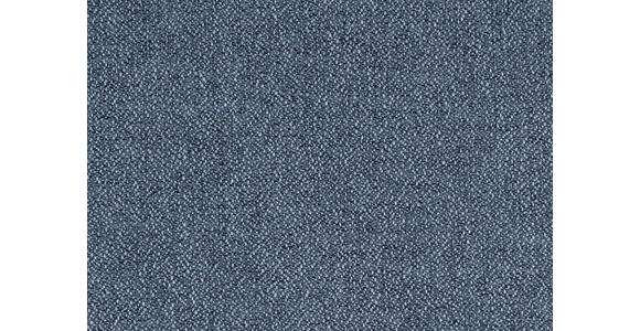 HOCKER Webstoff Blau  - Blau/Silberfarben, Design, Textil/Metall (62/41/62cm) - Xora