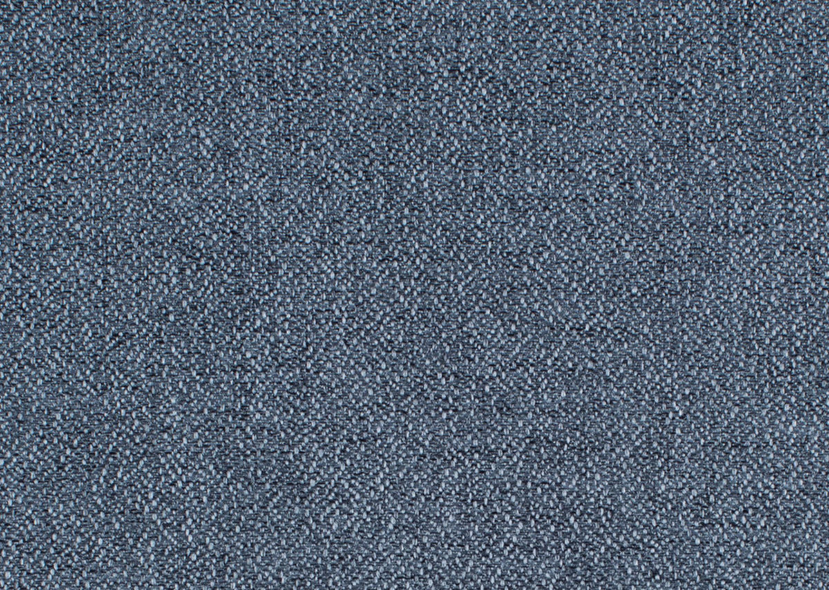 SCHLAFSOFA Webstoff Blau  - Blau/Schwarz, Design, Kunststoff/Textil (197/77/81cm) - home24