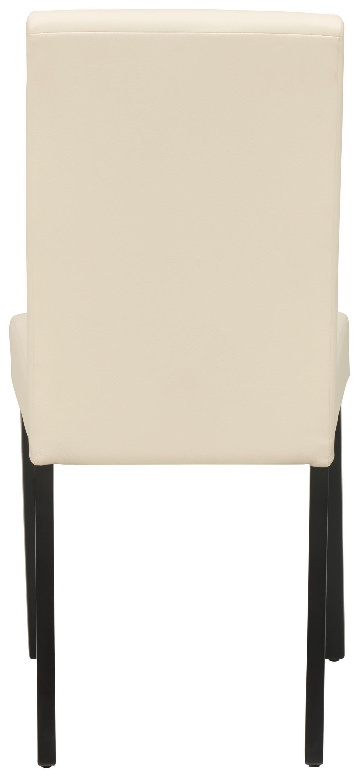 STUHL in Holz Schwarz, Beige  - Beige/Schwarz, Basics, Holz (57/96/44cm) - Livetastic