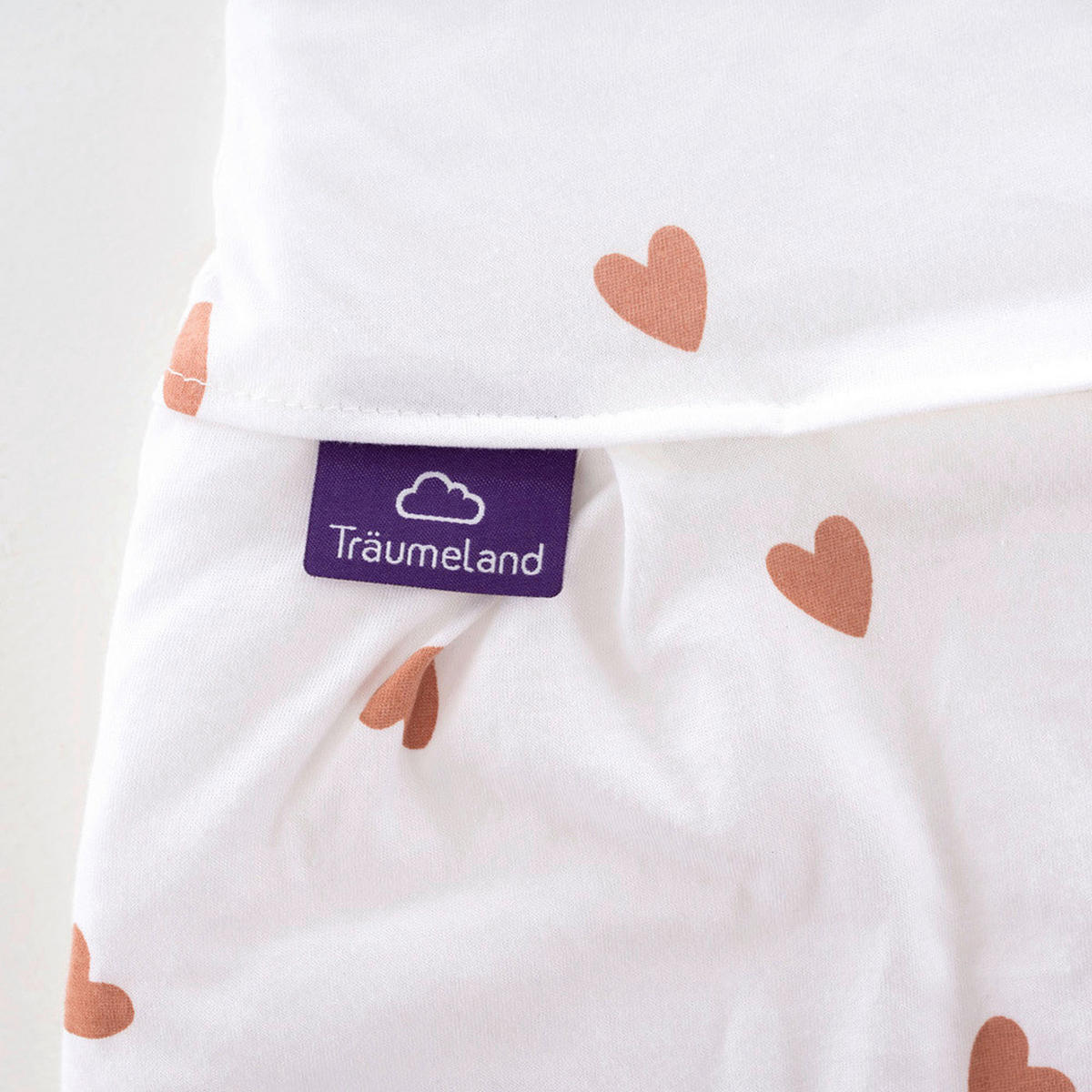 BABYSCHLAFSACK Herz 56/62  - Multicolor, Basics, Textil (56/62null) - Träumeland