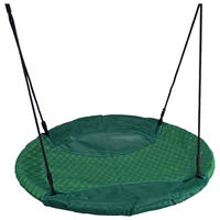 NESTSCHAUKEL  - Grün, KONVENTIONELL, Kunststoff/Metall (100/6/100cm) - Ambia Garden
