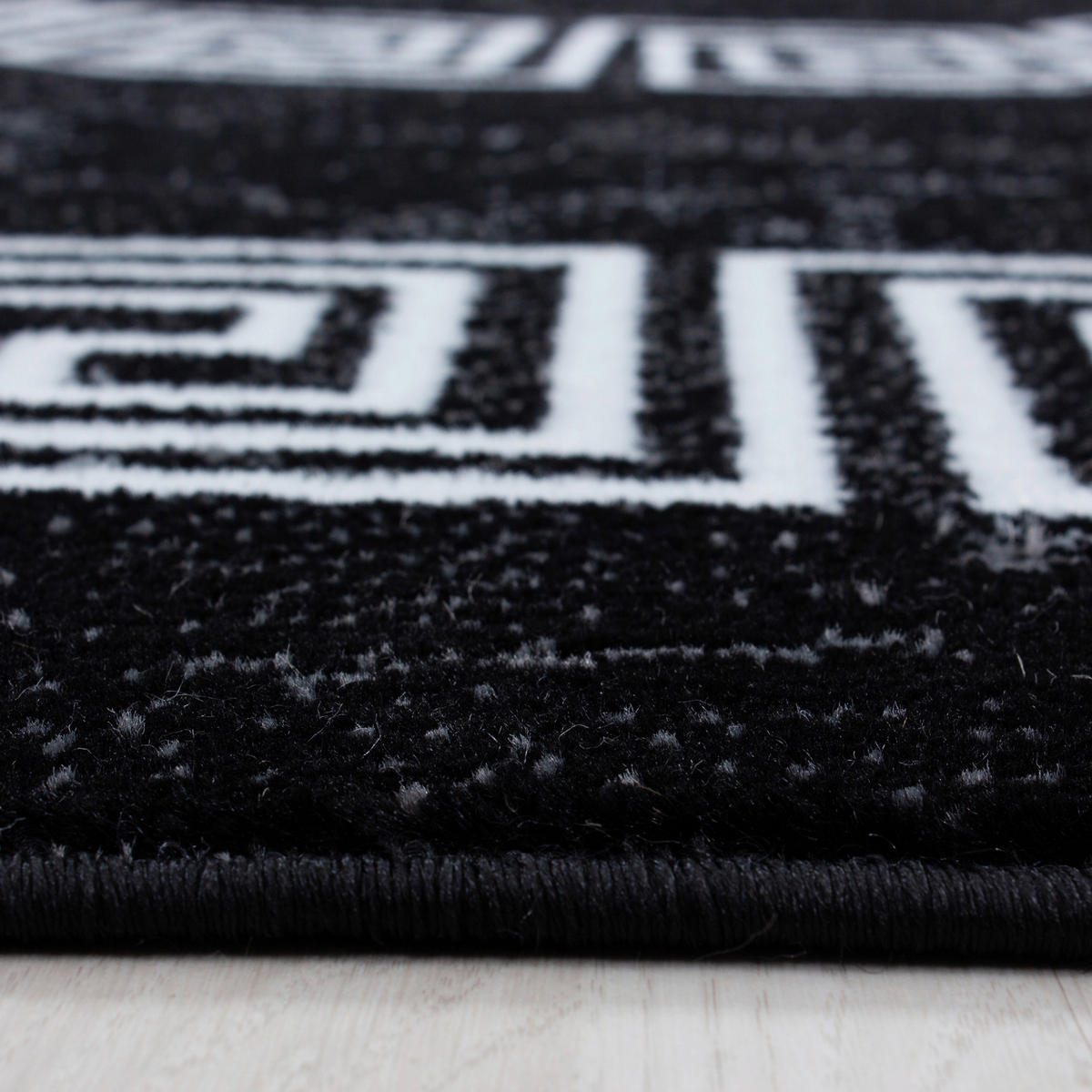 GOLVLÖPARE 80/300 cm Plus Black  - vit/svart, Design, textil (80/300cm) - Novel