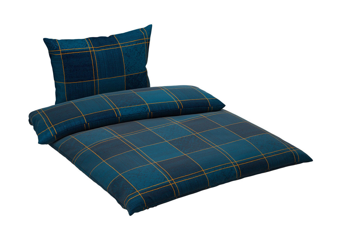 BETTWÄSCHE TANJA Satin 140/200 cm  - Anthrazit, KONVENTIONELL, Textil (140/200cm) - Esposa