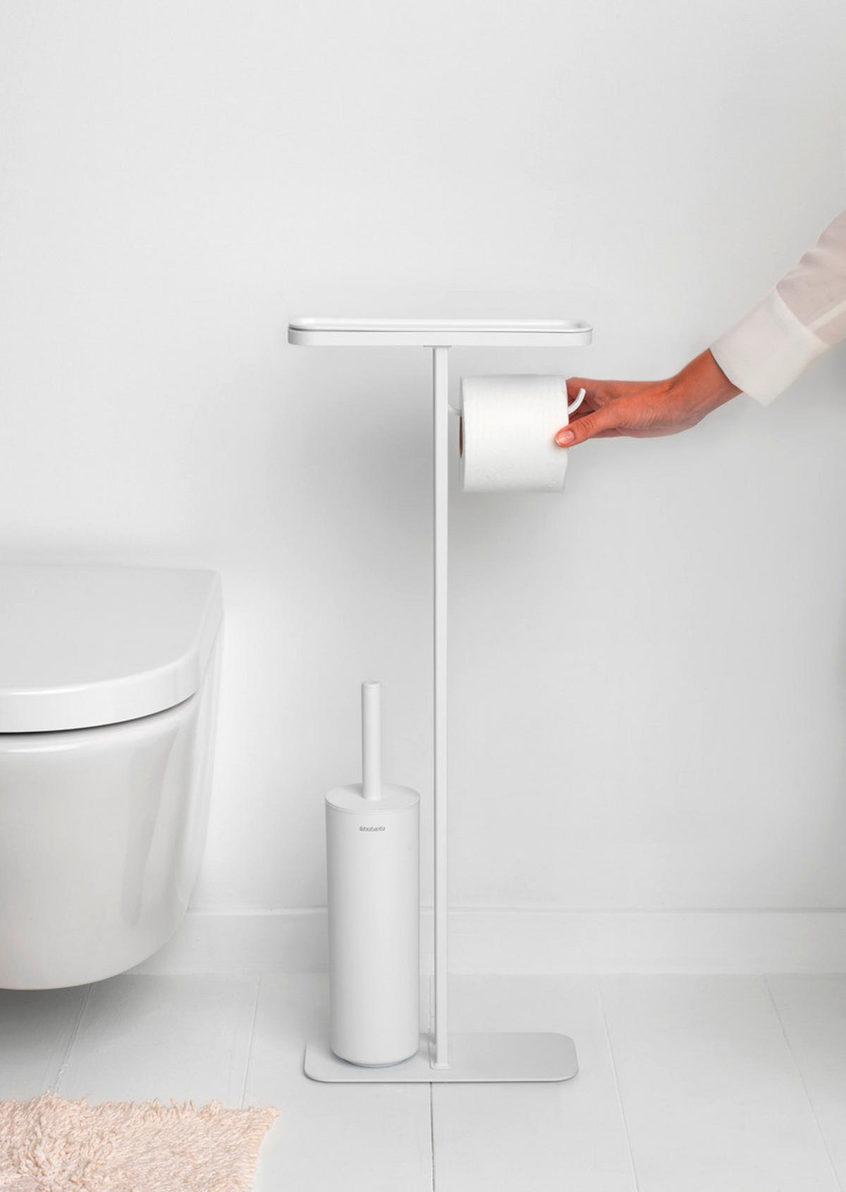 TOALETNA ČETKA    MINDSET  - bijela, Basics, metal/plastika (29/75.2/12.5cm) - Brabantia