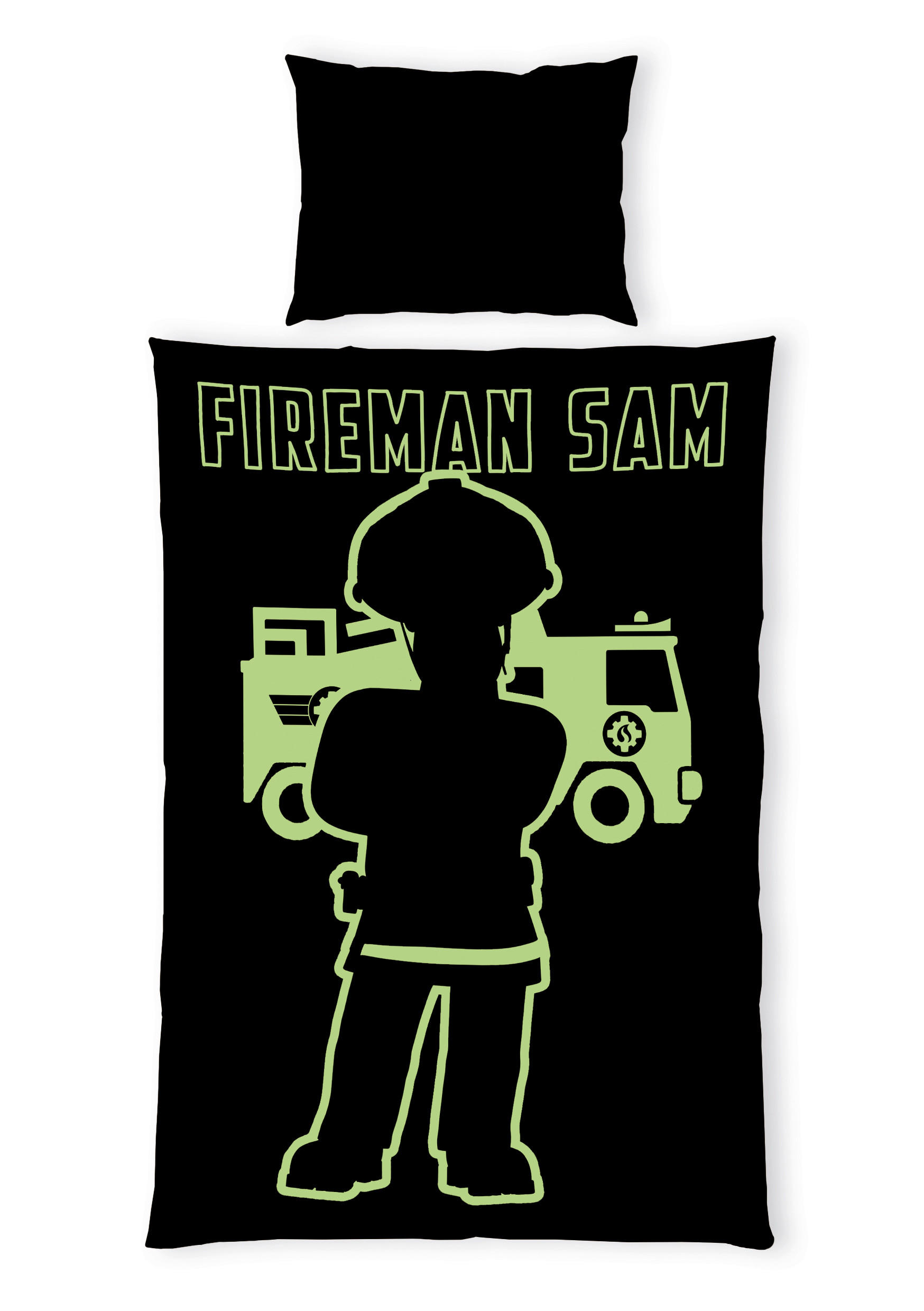 POSTELJINA ZA MLADE FIREMAN SAM 140/200 cm višebojna  - višebojna, Osnovno, tekstil (140/200cm)