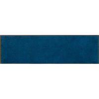 LÄUFER 35/120 cm wash+dry  - Blau, KONVENTIONELL, Kunststoff/Textil (35/120cm) - wash+dry