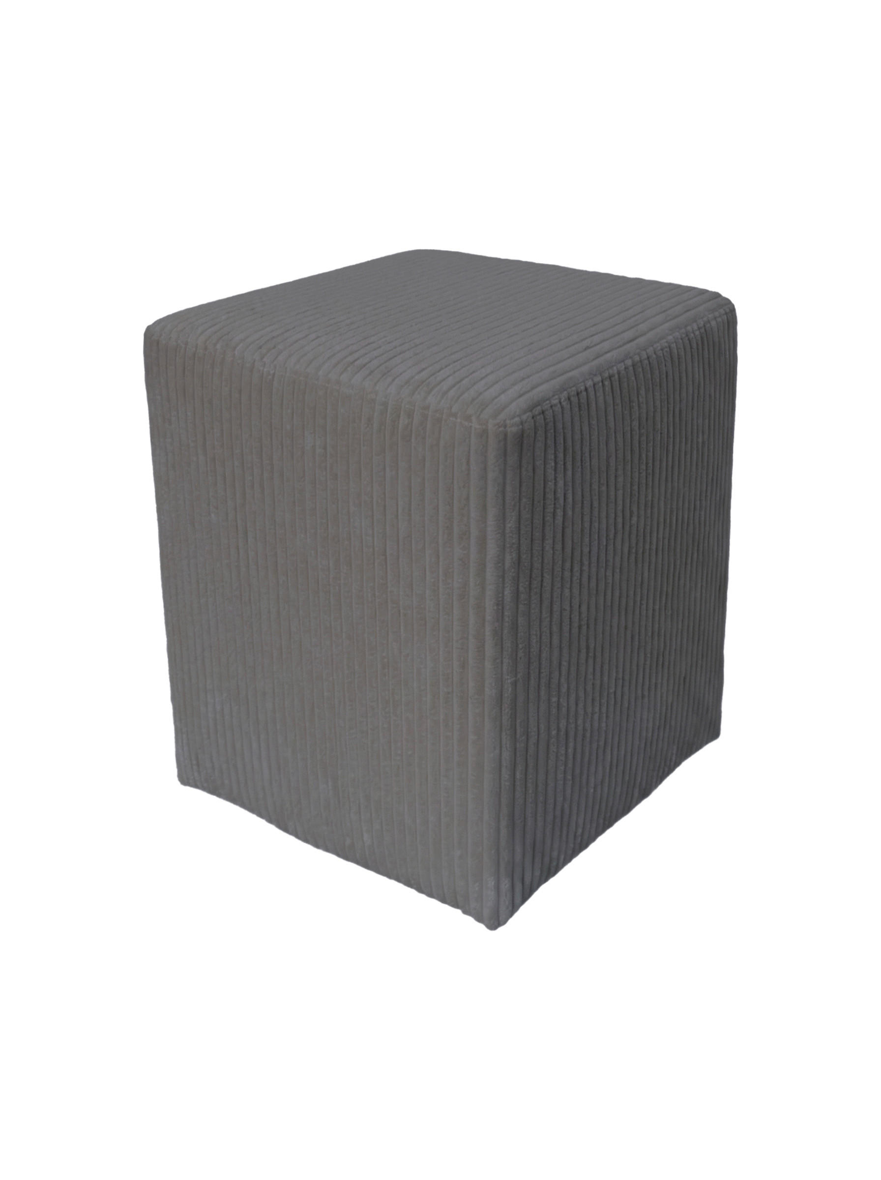 POUF Anthrazit Textil  - Anthrazit, Design, Textil (35/46/35cm) - MID.YOU