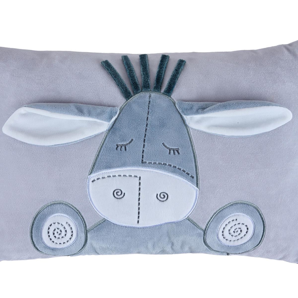 POLŠTÁŘ PRO MIMINKO, 30/50 cm - šedá/světle šedá, Basics, textil (30/50cm) - Patinio