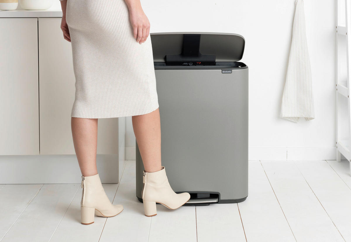 KANTA ZA SMEĆE  60 l   - Osnovno, metal/plastika (54.1/65.2/36.3cm) - Brabantia