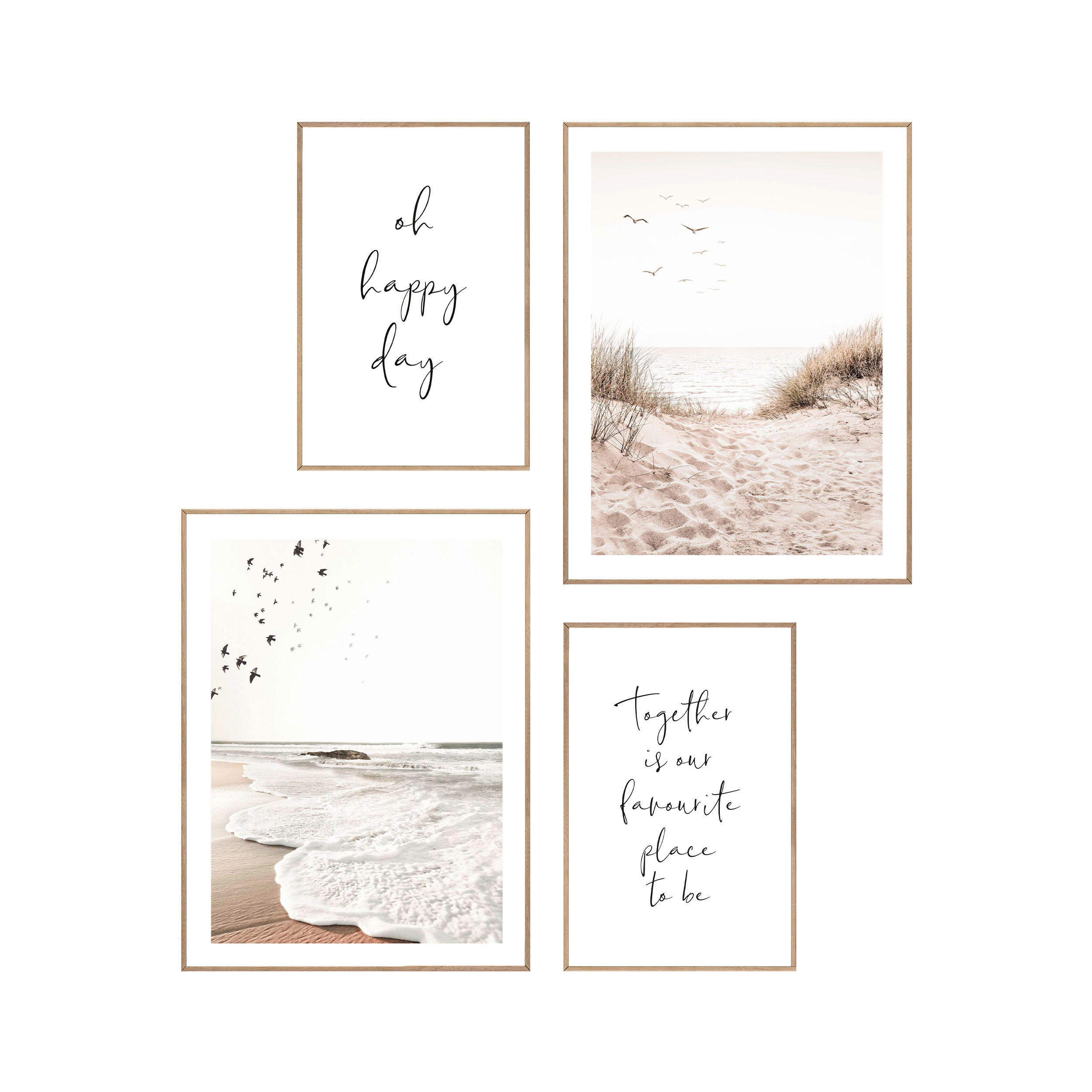 BILDERSET - Basics, Holz (60/70/2cm) - Reinders!