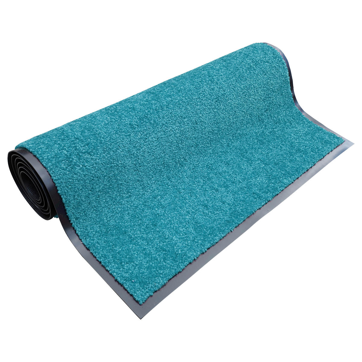 SCHMUTZFANGMATTE  60/180 cm  Petrol  - Petrol, Basics, Kunststoff/Textil (60/180cm)