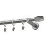 KARNIŠA srebrne boje metal - srebrne boje, Basics, metal (160cm) - Gardinia