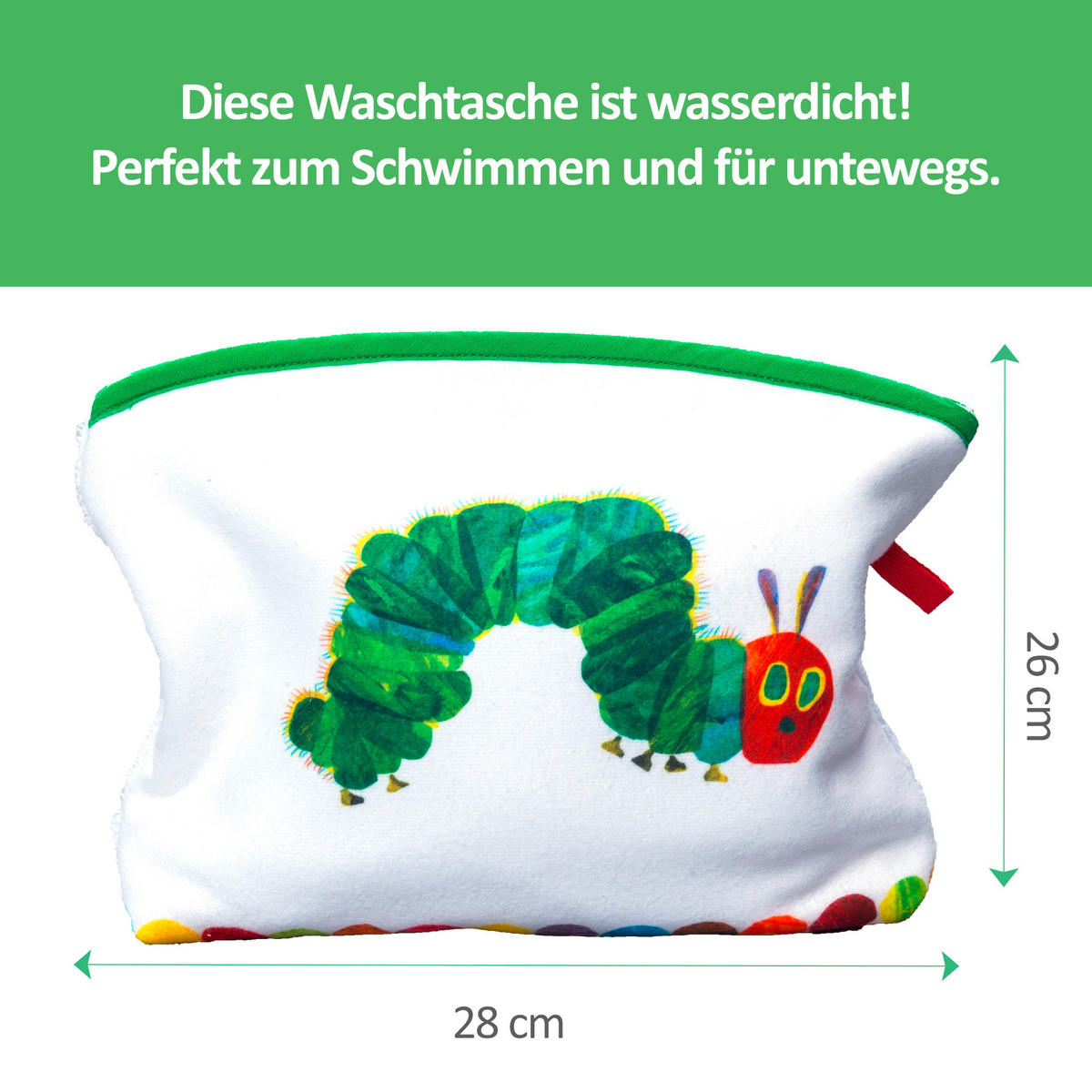 KULTURBEUTEL - Weiß, Basics, Textil (28/26cm)