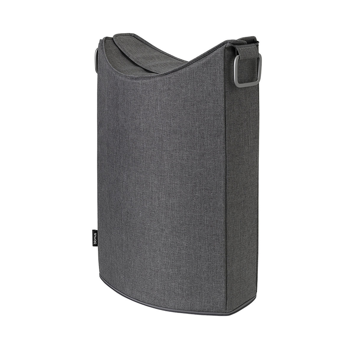 WÄSCHESAMMLER - Anthrazit, Design, Textil/Metall (45/67/28cm) - Blomus