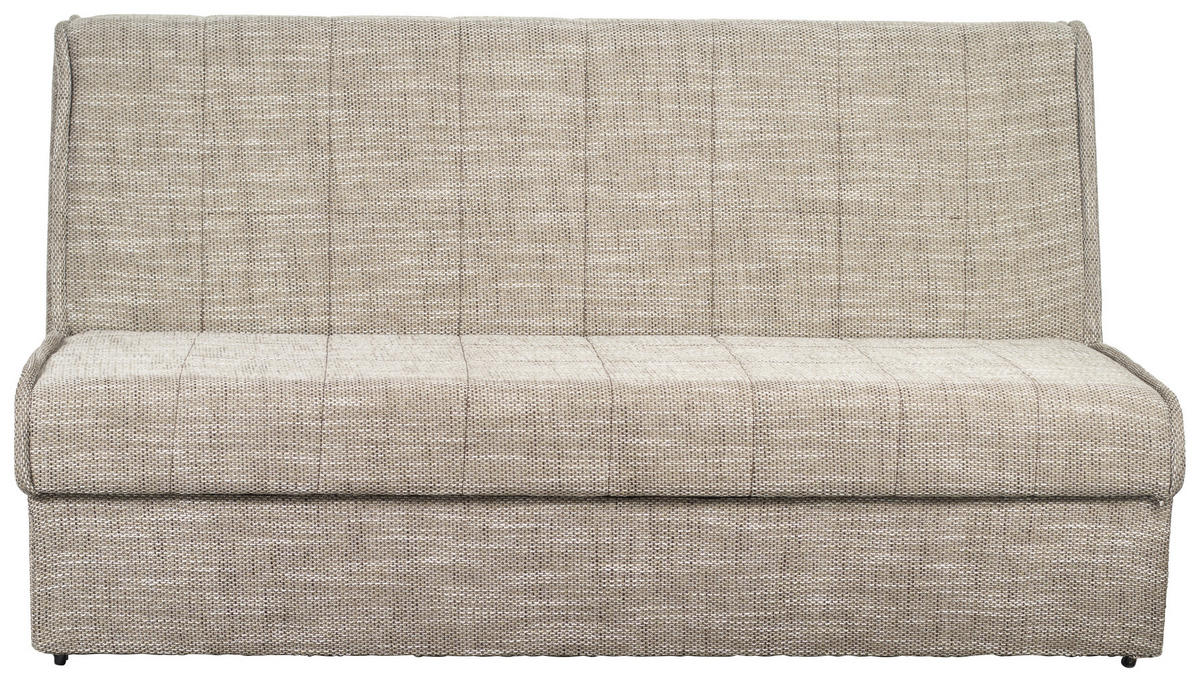 ZOFA S POSTELJNO FUNKCIJO,  rjava tekstil  - črna/rjava, Konvencionalno, tekstil (166/87/110cm) - Boxxx