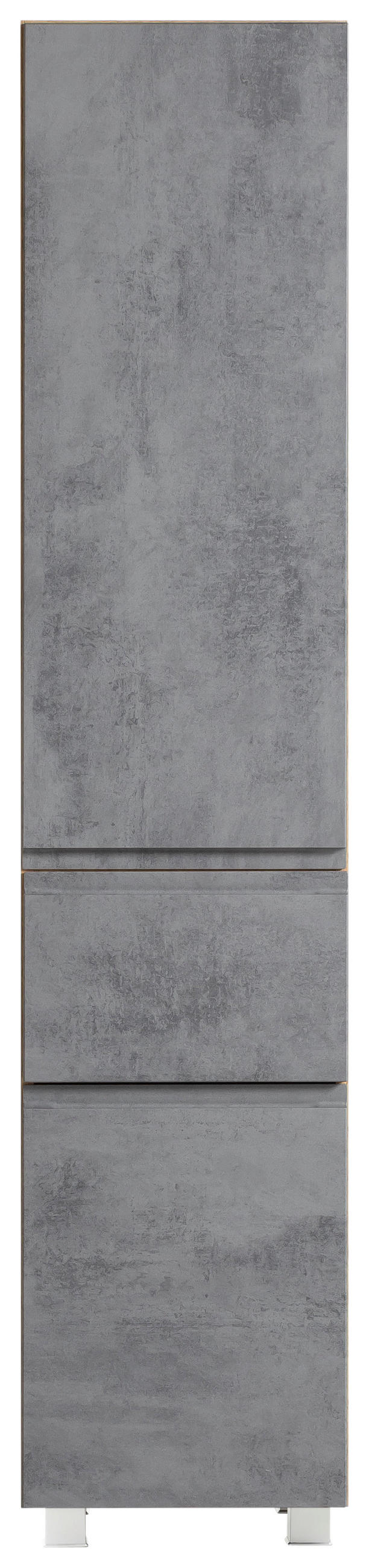 HOCHSCHRANK 40/180/35 cm  - Eiche Wotan/Hellgrau, MODERN, Holzwerkstoff (40/180/35cm) - Held