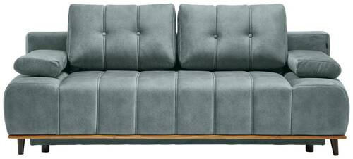 BÄDDSOFFA i vävt tyg mintgrön  - mintgrön/svart, Design, trä/textil (206/77-87/102cm) - Livetastic